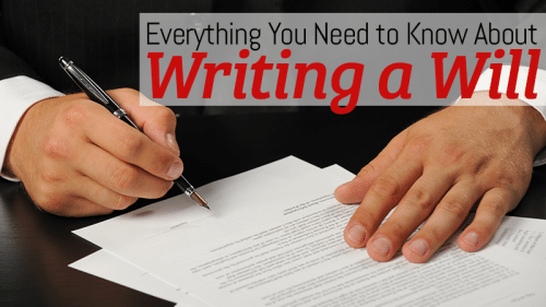 What you need to know about writing a will